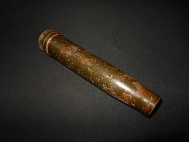 WW2 German Luftwaffe 20mm 20×138 FlaK 30/38 – STEEL SHELL CASING #1 – VERY NICE! — image 3