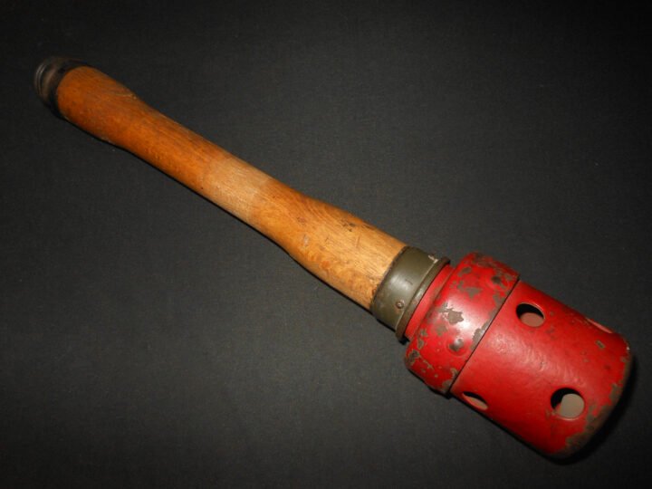 WW2 German Luftwaffe / Wehrmacht Übungs-Stielhandgranate 24 – M24 POTATO MASHER TRAINING GRENADE – INERT! — image 12