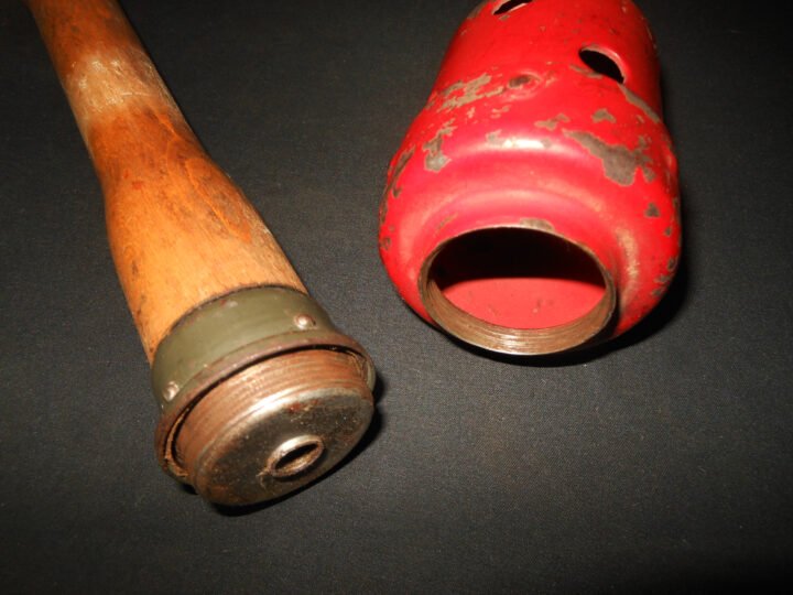 WW2 German Luftwaffe / Wehrmacht Übungs-Stielhandgranate 24 – M24 POTATO MASHER TRAINING GRENADE – INERT! — image 17