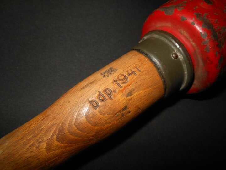 WW2 German Luftwaffe / Wehrmacht Übungs-Stielhandgranate 24 – M24 POTATO MASHER TRAINING GRENADE – INERT! — image 2
