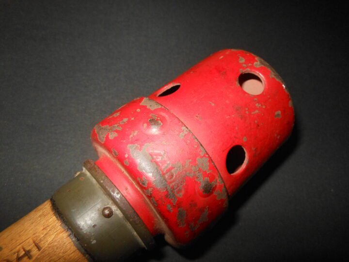WW2 German Luftwaffe / Wehrmacht Übungs-Stielhandgranate 24 – M24 POTATO MASHER TRAINING GRENADE – INERT! — image 3