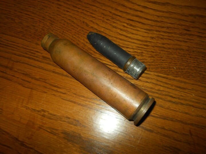 WW2 Japanese Imperial Japanese Army Type 100 20mm FlaK HE-T-SD AA Round #3 – Type 98 AA Cannon – SUPERB! — image 4