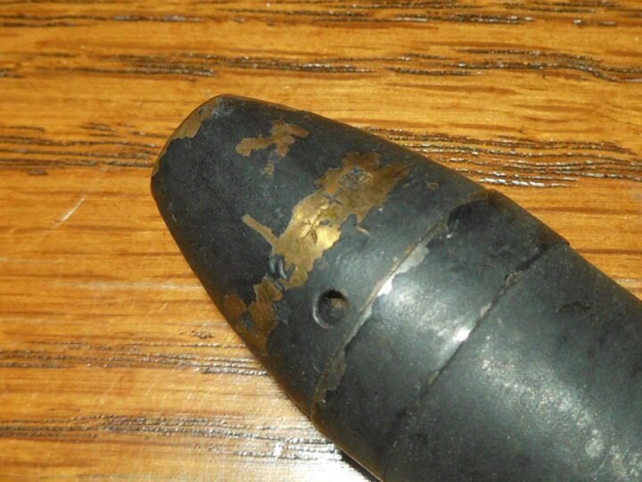 WW2 Japanese Imperial Japanese Army Type 100 20mm FlaK HE-T-SD AA Round #3 – Type 98 AA Cannon – SUPERB! — image 5