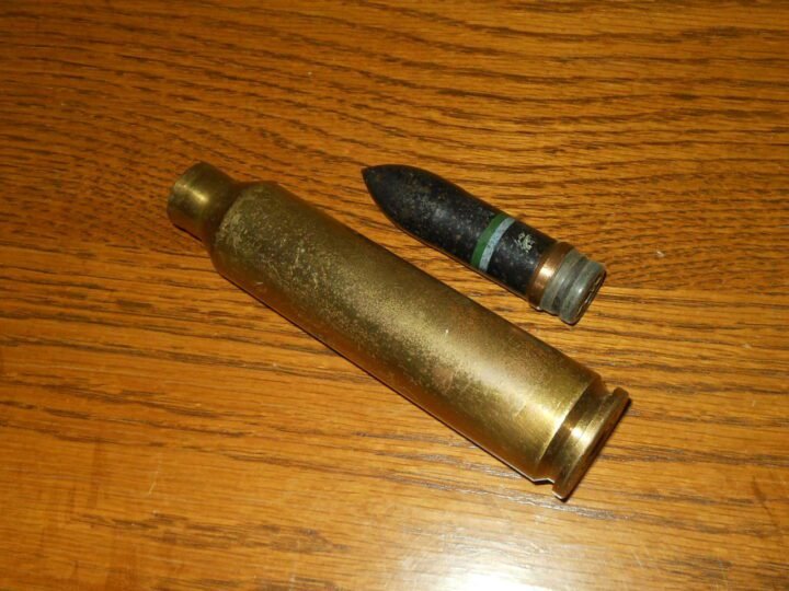 WW2 Japanese Imperial Japanese Army Type 100 20mm FlaK AP Round #2 – Type 98 AA Cannon – SUPERB! — image 4