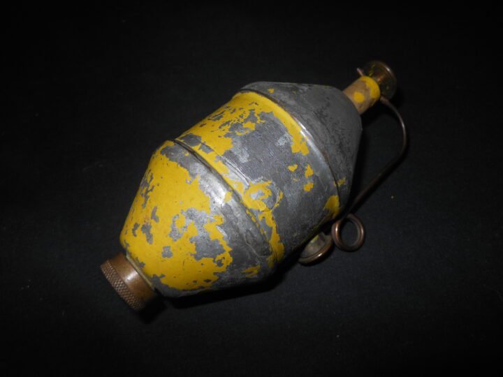 WW2 German Wehrmacht Handgrenate 342/d – M.1923 OFFENSIVE GRENADE – EXCELLENT! — image 3