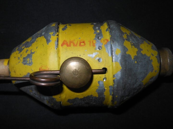 WW2 German Wehrmacht Handgrenate 342/d – M.1923 OFFENSIVE GRENADE – EXCELLENT! — image 5