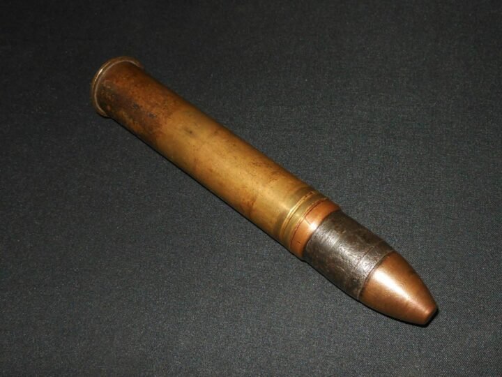 WW2 Russian Soviet Aircraft 20mm 20x99R ShVAK TYPE BZ – API-HC ARMOR PIERCING INCENDIARY ROUND – VERY RARE! — image 2