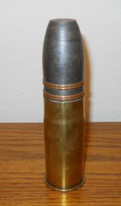 WW1 French Army – 3.7cm HOTCHKISS M1916 – COMPLETE ROUND …