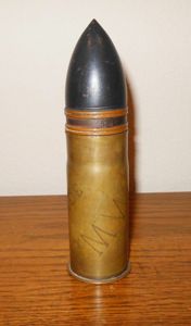 WW1 French Army – 3.7cm HOTCHKISS M1916 – TRENCH ART …