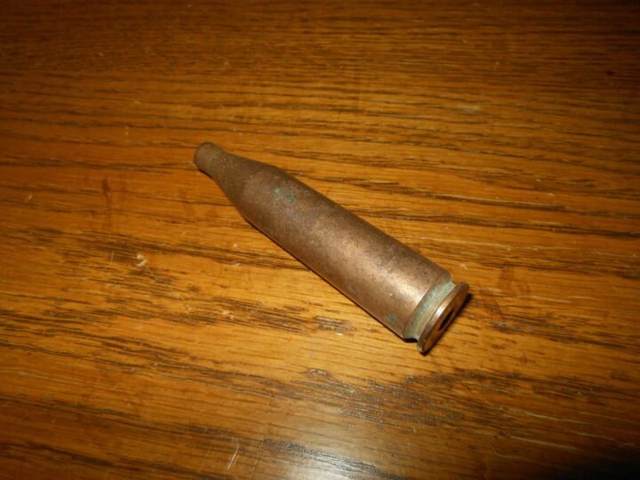 WW2 German Wehrmacht – 7.92 mm PzB 38/39 – Panzerbüchse 38/39 Shell Casing – VERY RARE! — image 2