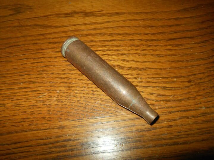 WW2 German Wehrmacht / Luftwaffe 7.92mm PZB39 Anti-Tank – INERT STEEL SHELL – VERY RARE! — image 2