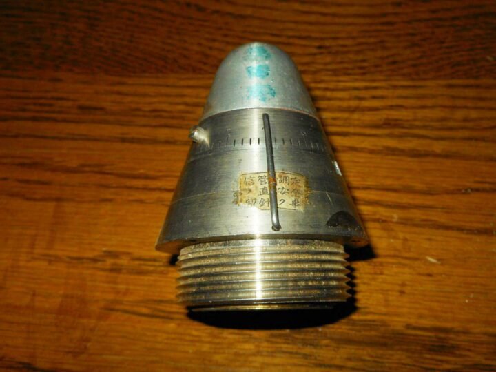 WW2 Imperial Japanese Navy Type 91 Anti-Aircraft Mechanical Fuse – VERY NICE — image 2