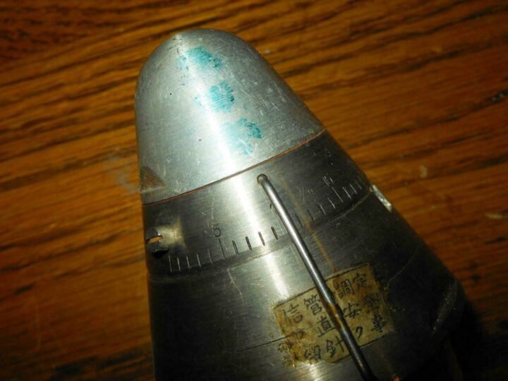 WW2 Imperial Japanese Navy Type 91 Anti-Aircraft Mechanical Fuse – VERY NICE — image 3