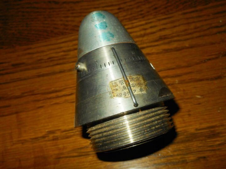 WW2 Imperial Japanese Navy Type 91 Anti-Aircraft Mechanical Fuse – VERY NICE — image 4