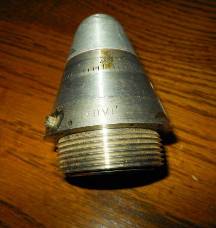 WW2 Imperial Japanese Navy Type 91 Anti-Aircraft Mechanical Fuse – VERY NICE — image 6