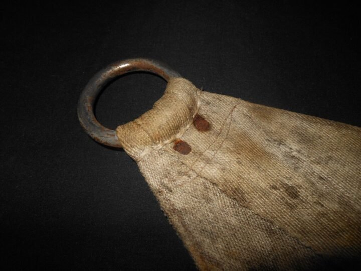 WW2 German Luftwaffe Aircraft Stützgurt – GUNNER & NAVIGATOR SEAT BELT – RARE! — image 6