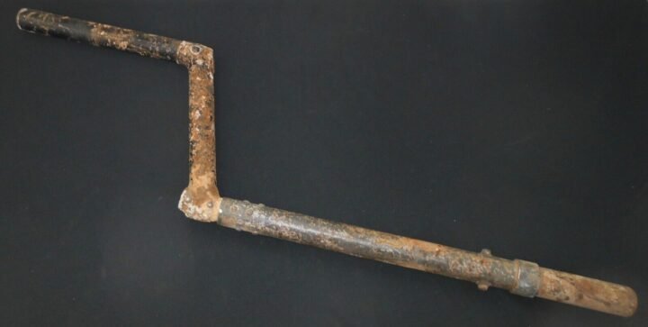 WW2 German Luftwaffe – AIRCRAFT ENGINE STARTER CRANK #2 – Jumo 211 – Ju87 Stuka — image 8