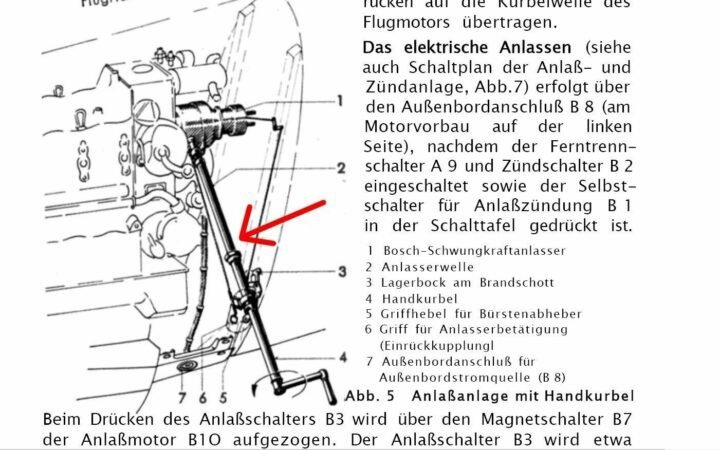 WW2 German Luftwaffe – AIRCRAFT ENGINE STARTER CRANK – Jumo 211 – Ju87 Stuka — image 13