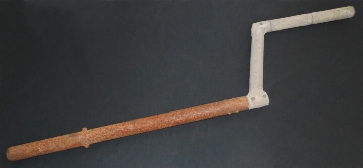 WW2 German Luftwaffe – AIRCRAFT ENGINE STARTER CRANK – Jumo 211 – Ju87 Stuka — image 7