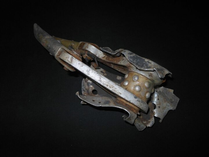 W II German Aircraft – COCKPIT ELEVATOR CONTROL ARMS – Ju88 A4- WITH HISTORY! — image 5