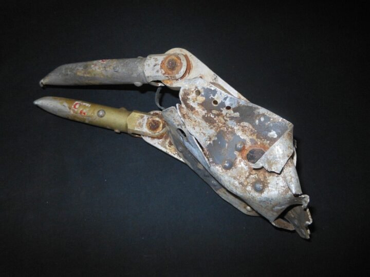 W II German Aircraft – COCKPIT ELEVATOR CONTROL ARMS – Ju88 A4- WITH HISTORY! — image 6