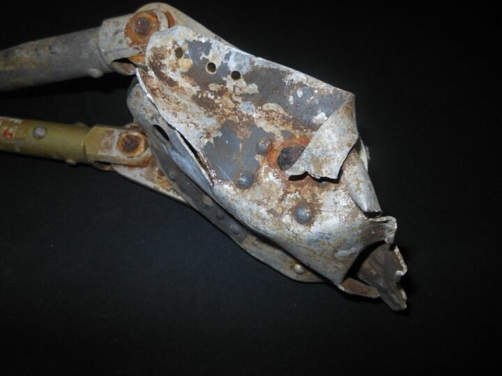 W II German Aircraft – COCKPIT ELEVATOR CONTROL ARMS – Ju88 A4- WITH HISTORY! — image 7