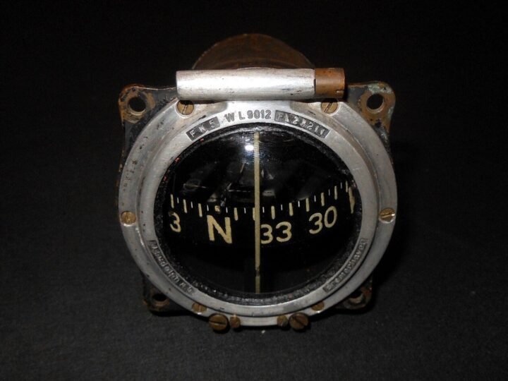 WW2 German Luftwaffe FK5 Führerkompass – MAGNETIC COMPASS – Me109 E / F – RARE! — image 2