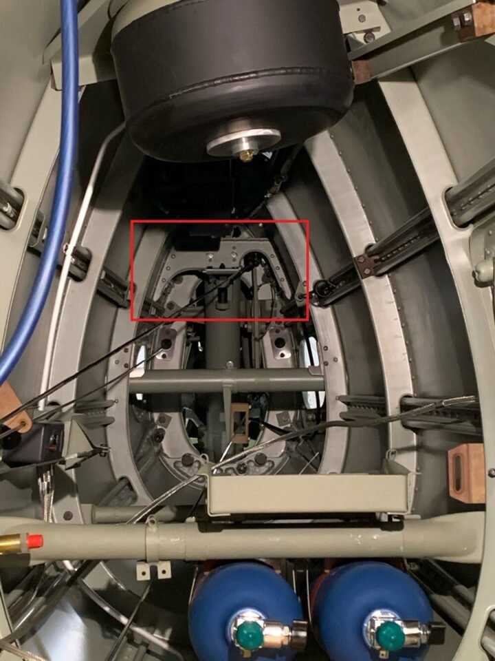 WW2 German Luftwaffe Sporn – TAIL GEAR UPLOCK ASSEMBLY – Me109 F-G – VERY RARE! — image 8