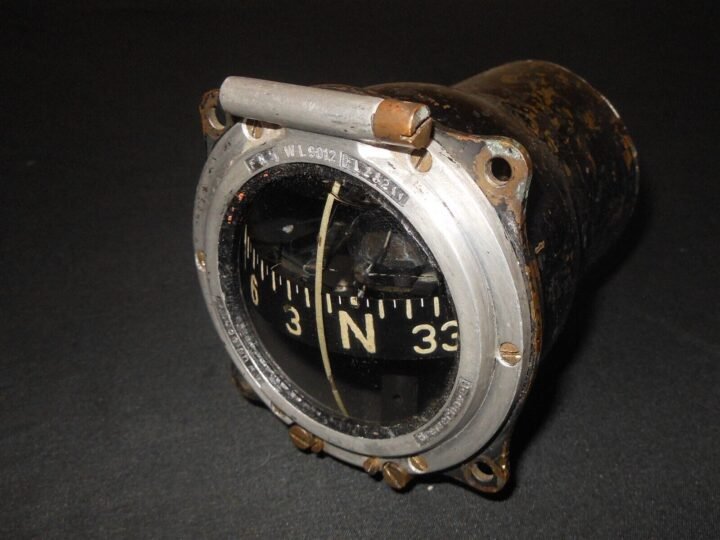 WW2 German Luftwaffe FK5 Führerkompass – MAGNETIC COMPASS – Me109 E / F – RARE! — image 3