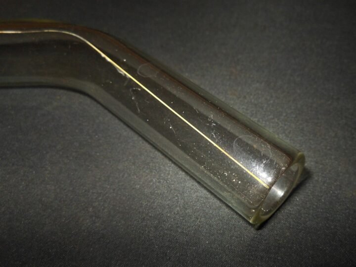 WW2 German Luftwaffe Glasrohr – GLASS FUEL FLOW INDICATOR – Me109 K-4 – RARE! — image 4