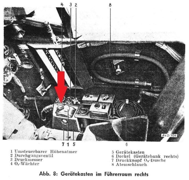 WW2 German Luftwaffe Glasrohr – GLASS FUEL FLOW INDICATOR – Me109 K-4 – RARE! — image 6