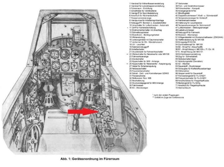 WW2 German Luftwaffe Glasrohr – GLASS FUEL FLOW INDICATOR – Me109 K-4 – RARE! — image 7