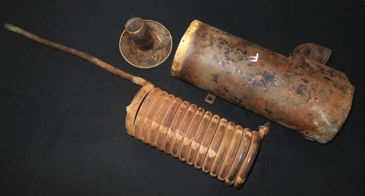 WW German Wehrmacht Oelkuhler – ENGINE OIL COOLER PARTS – MAYBACH HL42 – RARE! — image 5