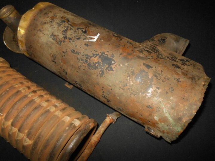 WW German Wehrmacht Oelkuhler – ENGINE OIL COOLER PARTS – MAYBACH HL42 – RARE! — image 7