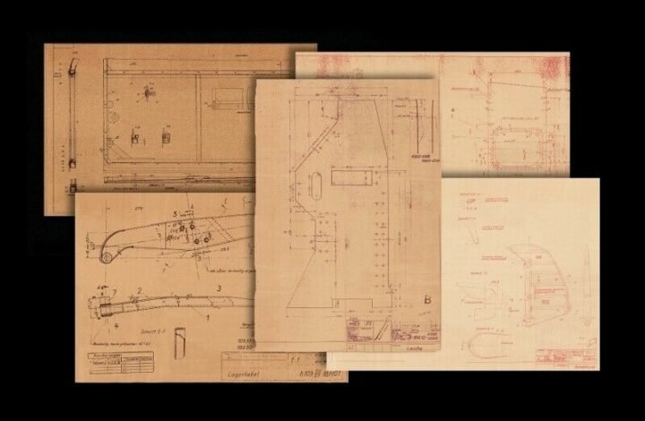 WW2 German Luftwaffe Flugzeug Bauplan – BLUEPRINTS – Me109 E/F/G/K – RARE — image 2