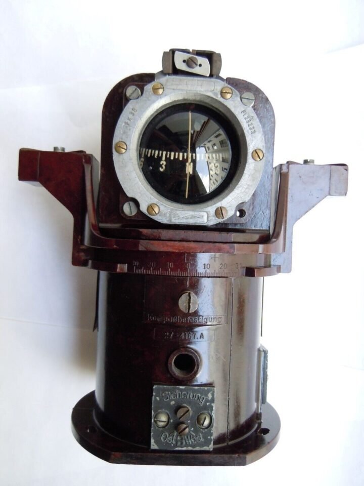 WW2 German Luftwaffe FK38 Führerkompass – MAGNETIC COMPASS – Me163 Ju88 Ju87 — image 13