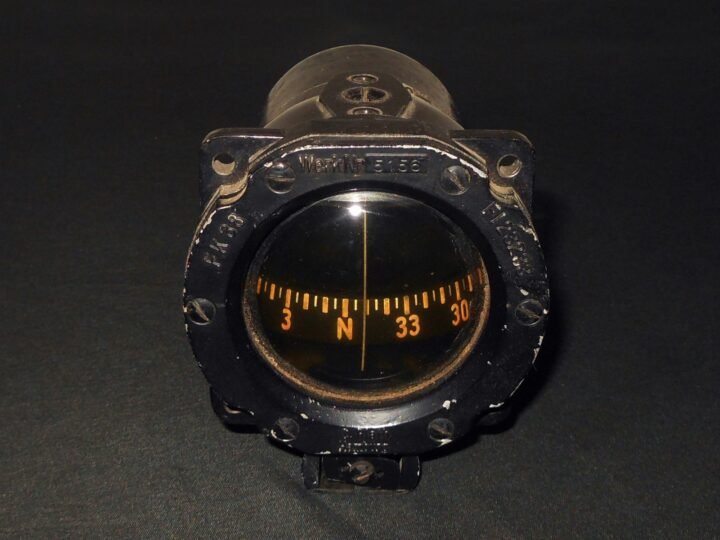 WW2 German Luftwaffe FK38 Führerkompass – MAGNETIC COMPASS – Me163 Ju88 Ju87 — image 2
