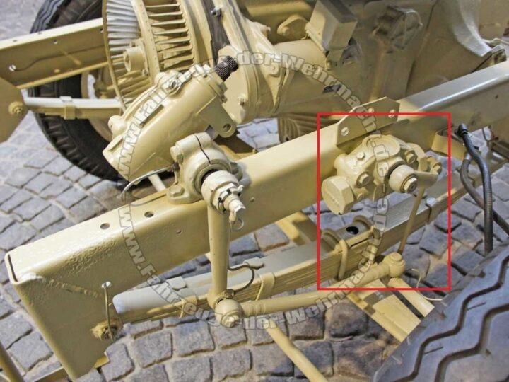 WW2 German Wehrmacht Stoßdämpfer – SHOCK ABSORBER ARM #1 – Sd.Kfz. Lkw. Opel — image 11