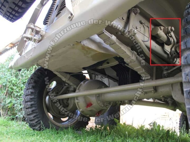 WW2 German Wehrmacht Stoßdämpfer – SHOCK ABSORBER ARM #1 – Sd.Kfz. Lkw. Opel — image 13