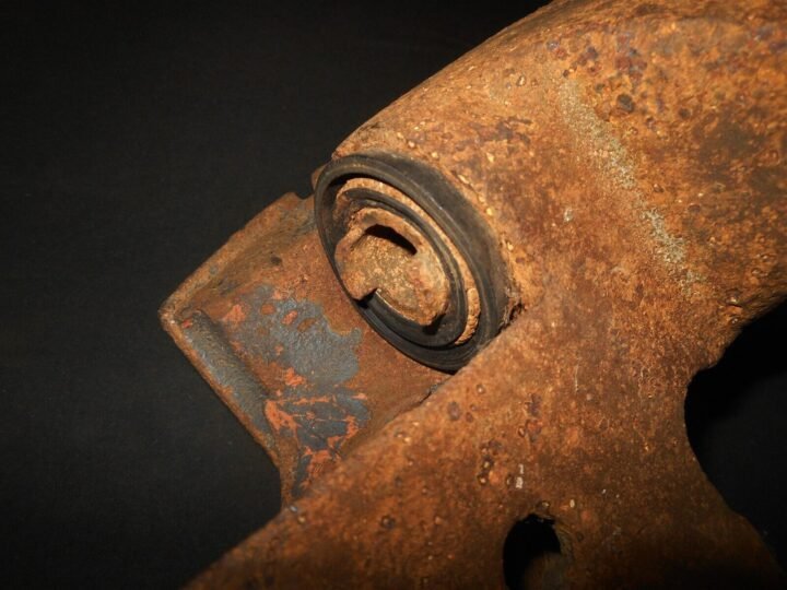 WW2 German Wehrmacht Kettenglied – TRACK LINK – Sd. Kfz. 251 / 11 – VERY NICE! — image 12