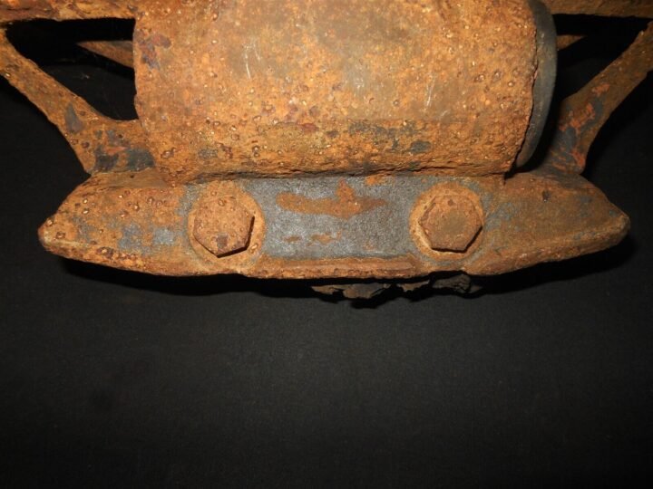 WW2 German Wehrmacht Kettenglied – TRACK LINK – Sd. Kfz. 251 / 11 – VERY NICE! — image 15