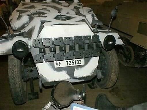 WW2 German Wehrmacht Kettenglied – TRACK LINK – Sd. Kfz. 251 / 11 – VERY NICE! — image 17