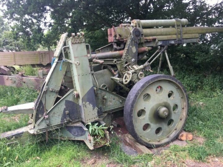 WW II German Cannon Luftanschluß – PRESSURE TESTING TOOLS – 76mm CANNON – RARE — image 11