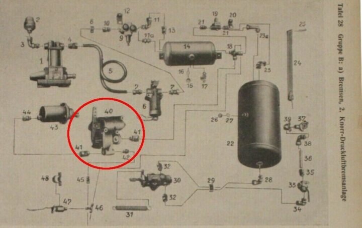 WW II German Army Hauptbremsventil – MASTER BRAKE VALVE – Sd.Kfz. 251 – RARE! — image 12