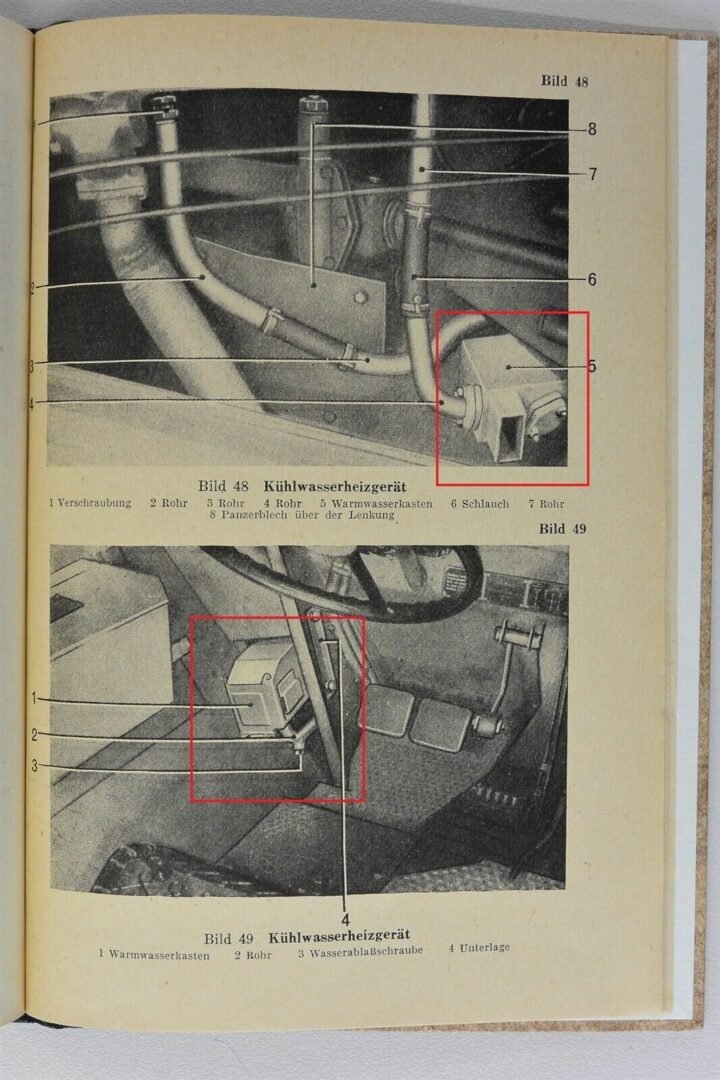 WW2 German Wehrmacht – VEHICLE ENGINE & CABIN HEATER – Sd.Kfz. 250 Sd.Kfz. 251 — image 16