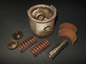 WW II German WH Kolben – ENGINE PISTON BOLT BEARING …