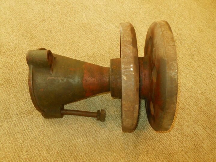 WW II German Army Panzer – TANK RETURN WHEEL – StuG III – COMPLETE – V. RARE! — image 2