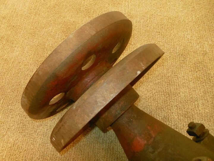 WW II German Army Panzer – TANK RETURN WHEEL – StuG III – COMPLETE – V. RARE! — image 6