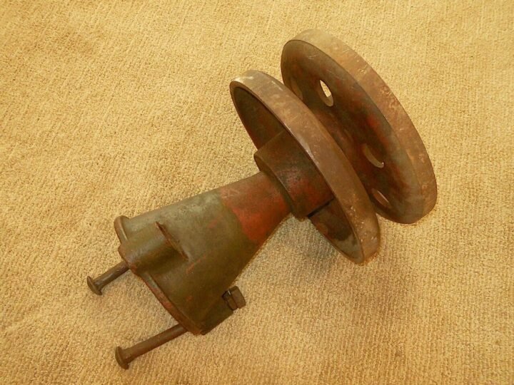 WW II German Army Panzer – TANK RETURN WHEEL – StuG III – COMPLETE – V. RARE! — image 8
