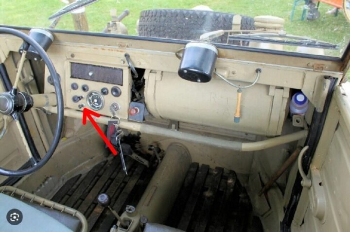 WW2 German Wehrmacht Vehicle Zugschalter – HEADLIGHT SWITCH – RSO Kubelwagen Opel — image 8